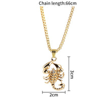 Load image into Gallery viewer, Fashion Cool Men Women Party Jewelry Scorpions Hip-hop Unisex Pendant Necklace Gift