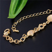 Load image into Gallery viewer, MISANANRYNE  Gold Color Cat Eye Pretty Flower Attractive Fashion Chain Bracelet Jewelry Wholesale