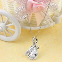 Load image into Gallery viewer, Fantastic Women Lady Necklaces Rhinestone Chain Crystal Necklace Pendant Jewerly Fashion Ornaments Chokers Necklaces Torque