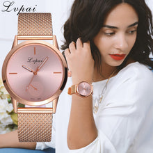 Load image into Gallery viewer, Lvpai Women Quartz Silicone strap Watch Women Analog Wrist Watch 2019 New Fashion Casual Female Clocks Women Luxury Brand