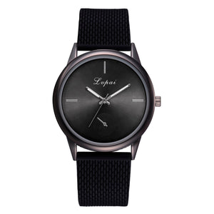 Lvpai Women Quartz Silicone strap Watch Women Analog Wrist Watch 2019 New Fashion Casual Female Clocks Women Luxury Brand