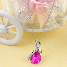 Load image into Gallery viewer, Fantastic Women Lady Necklaces Rhinestone Chain Crystal Necklace Pendant Jewerly Fashion Ornaments Chokers Necklaces Torque