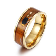 Load image into Gallery viewer, Fashion Men&#39;s Smart Ring Magic Wear NFC Ring Finger Digital Ring for Android phones with functional couple stainless steel ring