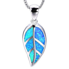 Load image into Gallery viewer, Fashion Silver Filled Blue Imitati Opal Sea Turtle Pendant Necklace for Women Female Animal Wedding Ocean Beach Jewelry Gift