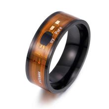 Load image into Gallery viewer, Fashion Men&#39;s Smart Ring Magic Wear NFC Ring Finger Digital Ring for Android phones with functional couple stainless steel ring