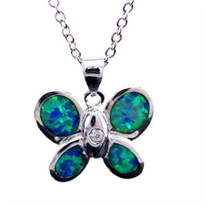 Fashion Silver Filled Blue Imitati Opal Sea Turtle Pendant Necklace for Women Female Animal Wedding Ocean Beach Jewelry Gift